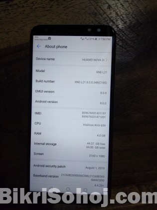 Huawei nova 2i 4/64gb